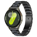 xDfind 三珠金屬樹脂錶帶，適用於三星 Galaxy Watch Ultra/Ultra 2025，適用於三星 Galaxy Watch8 / 8 Classic，適用於三星 Galaxy Watch 7 / 6 / 5 / FE