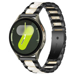 xDfind 三珠金屬樹脂錶帶，適用於三星 Galaxy Watch Ultra/Ultra 2025，適用於三星 Galaxy Watch8 / 8 Classic，適用於三星 Galaxy Watch 7 / 6 / 5 / FE