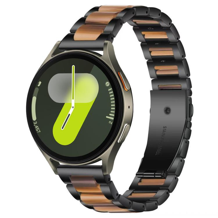 xDfind 三珠金屬樹脂錶帶，適用於三星 Galaxy Watch Ultra/Ultra 2025，適用於三星 Galaxy Watch8 / 8 Classic，適用於三星 Galaxy Watch 7 / 6 / 5 / FE
