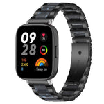 xDfind Three Beads Metal Resin Watch Band, For Redmi Watch6/5/4/Xiaomi Band 9 Pro/8 Pro, For Xiaomi Smart Band 10 / 9 / 8, For Redmi Watch 3