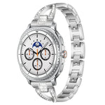 xDfind X型單排鑽石金屬錶帶，適用於 Samsung Galaxy Watch Ultra/Ultra 2025，Samsung Galaxy Watch8 / 8 Classic，Samsung Galaxy Watch 7 / 6 / 5 / FE