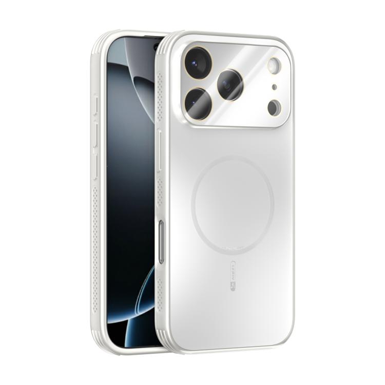 ABEEL 散熱磨砂 MagSafe 手機殼附鏡頭保護膜，適用於 iPhone 17e / 16e、iPhone 17 Pro Max、iPhone 17 Pro、iPhone 17、iPhone Air、iPhone 16 Pro Max、iPhone 16 Pro、iPhone 16 Plus