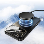 ABEEL 散熱磨砂 MagSafe 手機殼附鏡頭保護膜，適用於 iPhone 14 Pro Max、iPhone 13 Pro Max、iPhone 13 Pro、iPhone 13