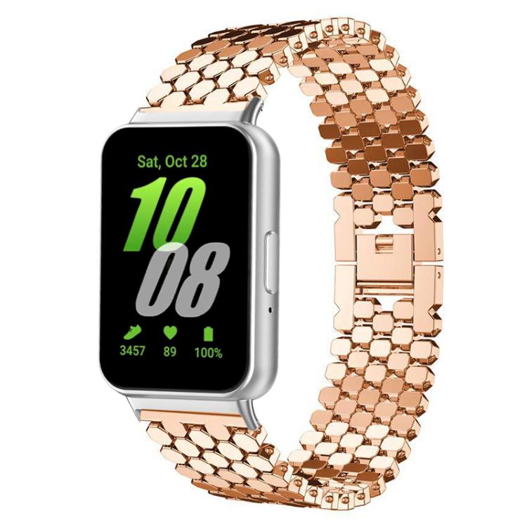 xDfind 魚鱗紋理金屬錶帶，適用於 Samsung Galaxy Watch Ultra/Ultra 2025，Samsung Galaxy Watch8 / 8 Classic，Samsung Galaxy Watch7 / FE / 6 / 5 / 4，Samsung Galaxy Fit3