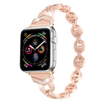 xDfind 鑽石不鏽鋼錶帶，適用於 Apple Watch 42 / 44 / 45 / 46 / 49mm，適用於 Apple Watch 38 / 40 / 41 / S10 42mm