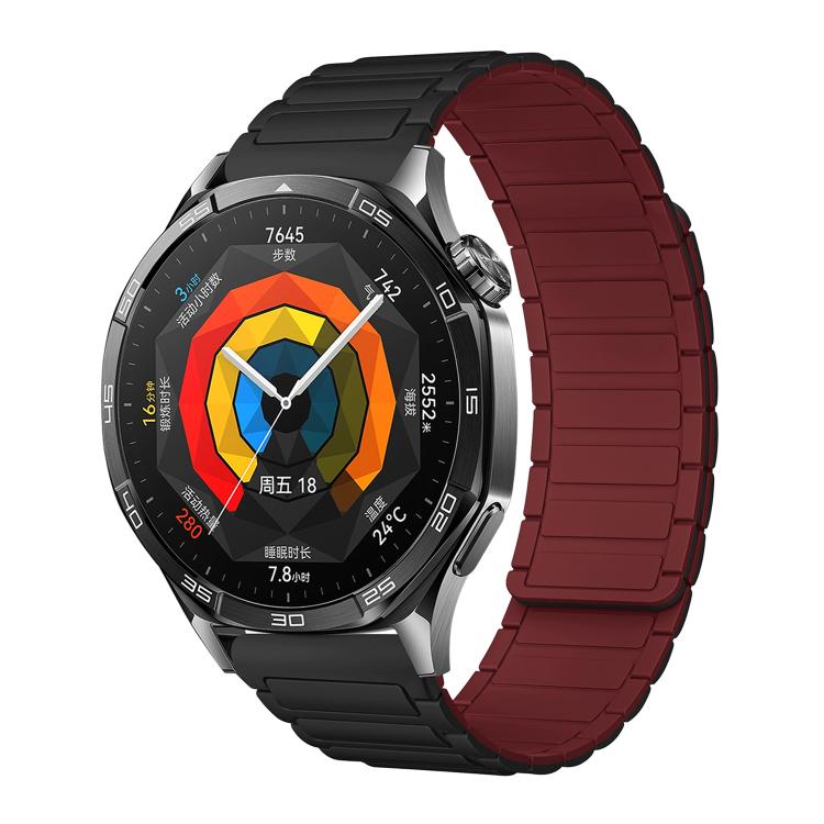 xDfind I-shaped Magnetic Silicone Watch Band, 14mm, 18mm, 20mm, 22mm