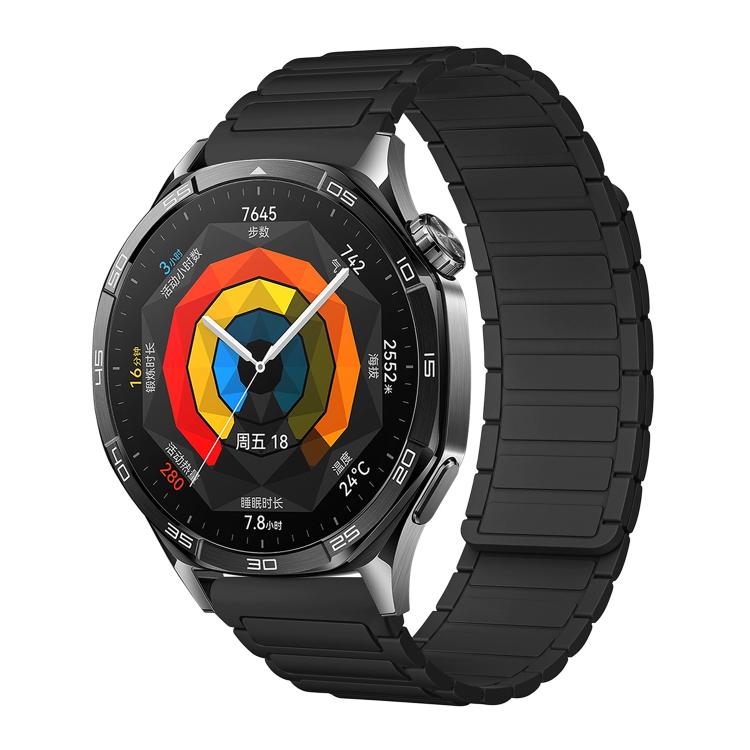 xDfind I-shaped Magnetic Silicone Watch Band, 14mm, 18mm, 20mm, 22mm