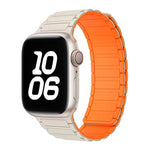 xDfind I 形磁性矽膠錶帶，適用於 Apple Watch 42 / 44 / 45 / 46 / 49mm，適用於 Apple Watch 38 / 40 / 41 / S10 42mm