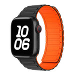 xDfind I 形磁性矽膠錶帶，適用於 Apple Watch 42 / 44 / 45 / 46 / 49mm，適用於 Apple Watch 38 / 40 / 41 / S10 42mm