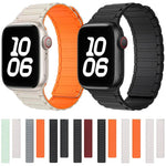 xDfind I 形磁性矽膠錶帶，適用於 Apple Watch 42 / 44 / 45 / 46 / 49mm，適用於 Apple Watch 38 / 40 / 41 / S10 42mm