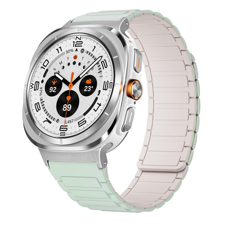 xDfind I型磁吸矽膠錶帶，適用於 Samsung Galaxy Watch Ultra / Ultra 2025，Samsung Galaxy Watch8 / 8 Classic，Samsung Galaxy Fit3 SM-R390