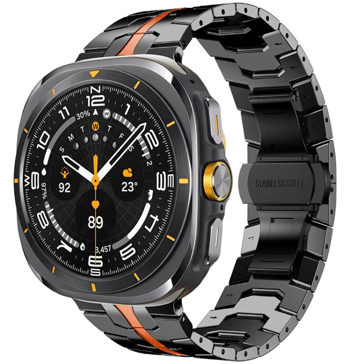 xDfind 蝴蝶扣不鏽鋼錶帶，適用於 Samsung Galaxy Watch Ultra / Ultra 2025，適用於 Samsung Galaxy Watch8 / 8 Classic