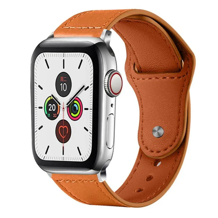 xDfind 鉚釘扣真皮錶帶，適用於 Apple Watch 42 / 44 / 45 / 46 / 49mm，適用於 Apple Watch 38 / 40 / 41 / S10 42mm