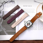 xDfind 鉚釘扣真皮錶帶，適用於 Apple Watch 42 / 44 / 45 / 46 / 49mm，適用於 Apple Watch 38 / 40 / 41 / S10 42mm