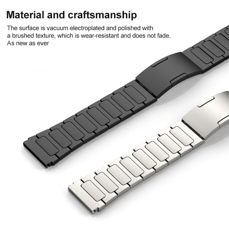 xDfind I-Shaped Buckle Stainless Steel Watch Band, For Amazfit T-Rex 3