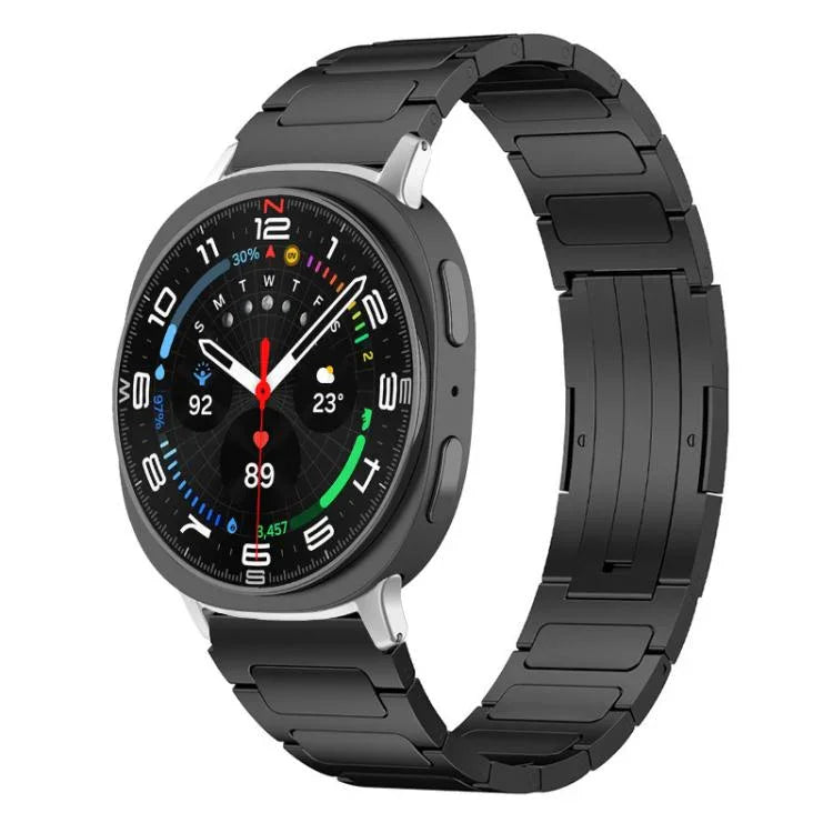 xDfind I型扣不鏽鋼錶帶，適用於 Samsung Galaxy Watch Ultra/Ultra 2025，適用於 Samsung Galaxy Watch8 / 8 Classic