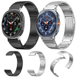 xDfind I型扣不鏽鋼錶帶，適用於 Samsung Galaxy Watch Ultra/Ultra 2025，適用於 Samsung Galaxy Watch8 / 8 Classic