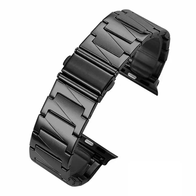 xDfind 階梯式不鏽鋼錶帶，適用於 Apple Watch 42 / 44 / 45 / 46 / 49mm，適用於 Apple Watch 38 / 40 / 41 / S10 42mm
