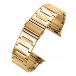 xDfind 階梯式不鏽鋼錶帶，適用於 Apple Watch 42 / 44 / 45 / 46 / 49mm，適用於 Apple Watch 38 / 40 / 41 / S10 42mm