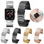 xDfind 階梯式不鏽鋼錶帶，適用於 Apple Watch 42 / 44 / 45 / 46 / 49mm，適用於 Apple Watch 38 / 40 / 41 / S10 42mm