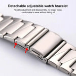 xDfind 階梯式不鏽鋼錶帶，適用於 Apple Watch 42 / 44 / 45 / 46 / 49mm，適用於 Apple Watch 38 / 40 / 41 / S10 42mm