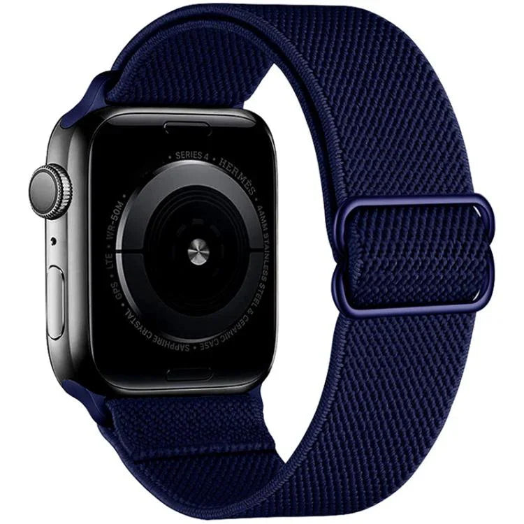 xDfind 可調滑扣彈性尼龍錶帶，適用於 Apple Watch 42 / 44 / 45 / 46 / 49mm，適用於 Apple Watch 38 / 40 / 41 / S10 42mm