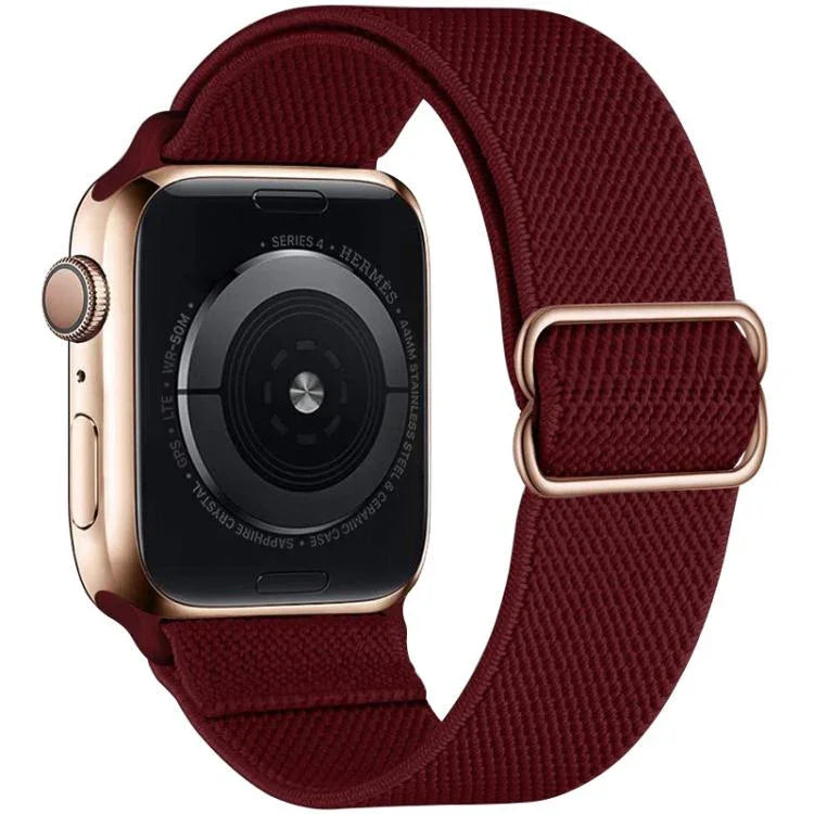 xDfind 可調滑扣彈性尼龍錶帶，適用於 Apple Watch 42 / 44 / 45 / 46 / 49mm，適用於 Apple Watch 38 / 40 / 41 / S10 42mm