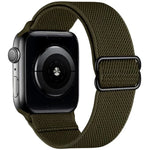 xDfind 可調滑扣彈性尼龍錶帶，適用於 Apple Watch 42 / 44 / 45 / 46 / 49mm，適用於 Apple Watch 38 / 40 / 41 / S10 42mm