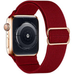 xDfind 可調滑扣彈性尼龍錶帶，適用於 Apple Watch 42 / 44 / 45 / 46 / 49mm，適用於 Apple Watch 38 / 40 / 41 / S10 42mm