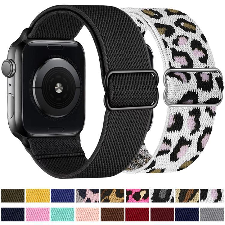 xDfind 可調滑扣彈性尼龍錶帶，適用於 Apple Watch 42 / 44 / 45 / 46 / 49mm，適用於 Apple Watch 38 / 40 / 41 / S10 42mm