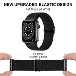 xDfind 可調滑扣彈性尼龍錶帶，適用於 Apple Watch 42 / 44 / 45 / 46 / 49mm，適用於 Apple Watch 38 / 40 / 41 / S10 42mm