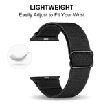 xDfind 可調滑扣彈性尼龍錶帶，適用於 Apple Watch 42 / 44 / 45 / 46 / 49mm，適用於 Apple Watch 38 / 40 / 41 / S10 42mm