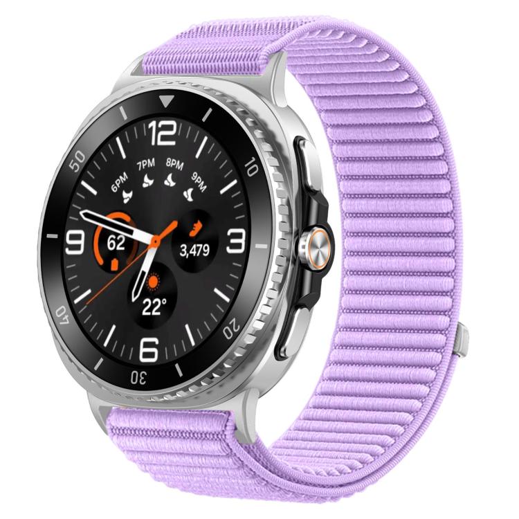 xDfind 編織尼龍魔鬼氈錶帶，適用於 Samsung Galaxy Watch8 / 8 Classic