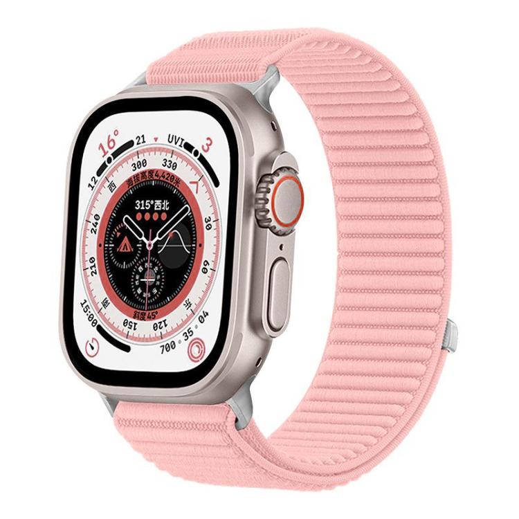 xDfind 編織尼龍魔鬼氈錶帶，適用於 Apple Watch 42 / 44 / 45 / 46 / 49mm，適用於 Apple Watch 38 / 40 / 41 / S10 42mm