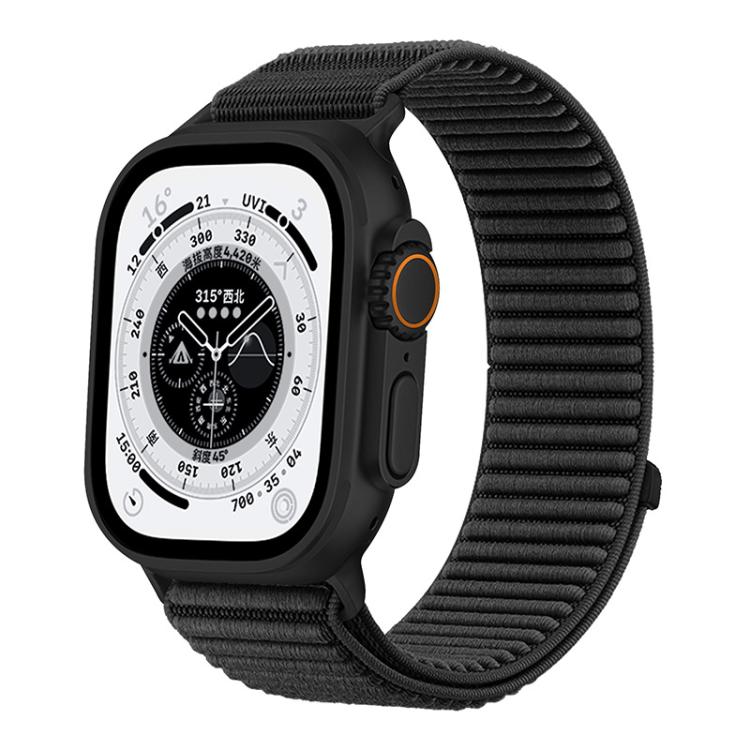 xDfind 編織尼龍魔鬼氈錶帶，適用於 Apple Watch 42 / 44 / 45 / 46 / 49mm，適用於 Apple Watch 38 / 40 / 41 / S10 42mm