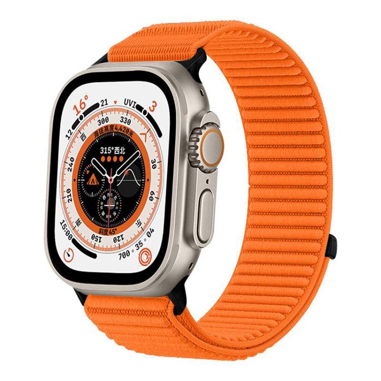 xDfind 編織尼龍魔鬼氈錶帶，適用於 Apple Watch 42 / 44 / 45 / 46 / 49mm，適用於 Apple Watch 38 / 40 / 41 / S10 42mm