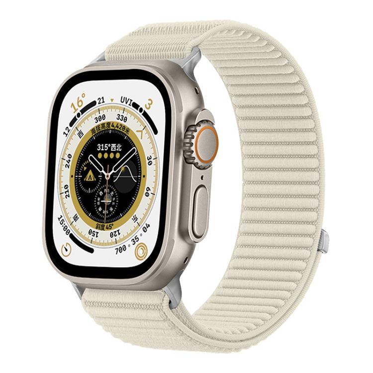 xDfind 編織尼龍魔鬼氈錶帶，適用於 Apple Watch 42 / 44 / 45 / 46 / 49mm，適用於 Apple Watch 38 / 40 / 41 / S10 42mm