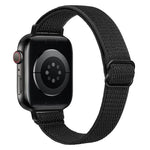 xDfind 梯形扣小腰彈性尼龍錶帶，適用於 Apple Watch 42 / 44 / 45 / 46 / 49mm，適用於 Apple Watch 38 / 40 / 41 / S10 42mm