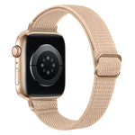 xDfind 梯形扣小腰彈性尼龍錶帶，適用於 Apple Watch 42 / 44 / 45 / 46 / 49mm，適用於 Apple Watch 38 / 40 / 41 / S10 42mm