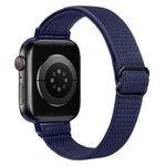 xDfind 梯形扣小腰彈性尼龍錶帶，適用於 Apple Watch 42 / 44 / 45 / 46 / 49mm，適用於 Apple Watch 38 / 40 / 41 / S10 42mm