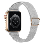 xDfind 梯形扣小腰彈性尼龍錶帶，適用於 Apple Watch 42 / 44 / 45 / 46 / 49mm，適用於 Apple Watch 38 / 40 / 41 / S10 42mm