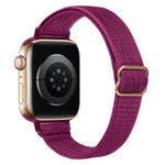 xDfind 梯形扣小腰彈性尼龍錶帶，適用於 Apple Watch 42 / 44 / 45 / 46 / 49mm，適用於 Apple Watch 38 / 40 / 41 / S10 42mm