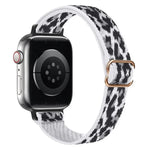 xDfind 梯形扣小腰彈性尼龍錶帶，適用於 Apple Watch 42 / 44 / 45 / 46 / 49mm，適用於 Apple Watch 38 / 40 / 41 / S10 42mm