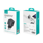 USAMS CC263 30W GaN USB-C / Type-C、USB 雙埠迷你快速充電器，CC263