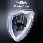 USAMS CC263 30W GaN USB-C / Type-C、USB 雙埠迷你快速充電器，CC263