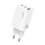 USAMS CC265 67W GaN 2 x Type-C, USB Triple-port Mini Fast Charger, CC265