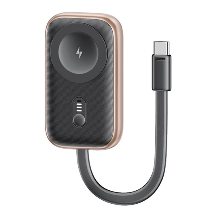 適用於 Apple Watch 系列 USAMS CD245 1200mAh 便攜式無線充電器附線材，CD245