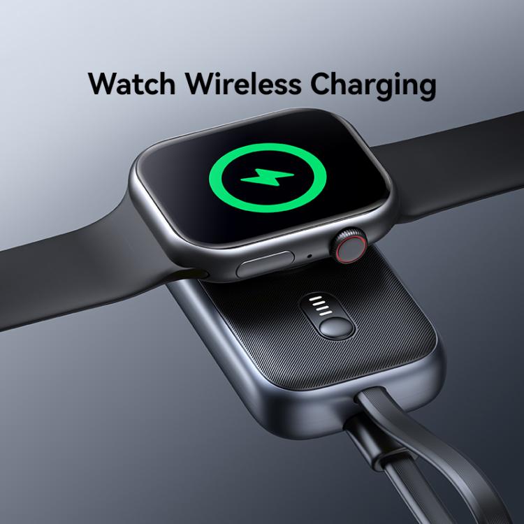 適用於 Apple Watch 系列 USAMS CD245 1200mAh 便攜式無線充電器附線材，CD245