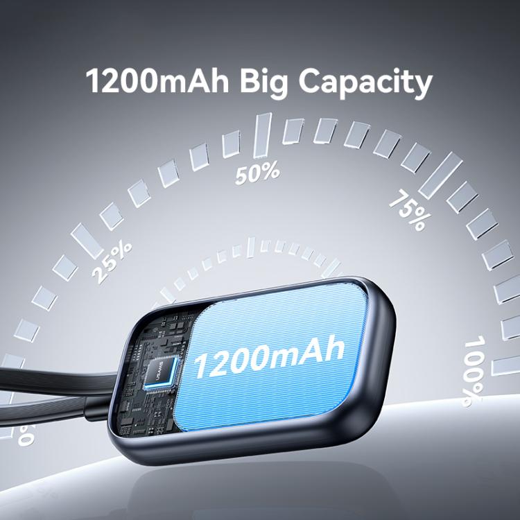 適用於 Apple Watch 系列 USAMS CD245 1200mAh 便攜式無線充電器附線材，CD245