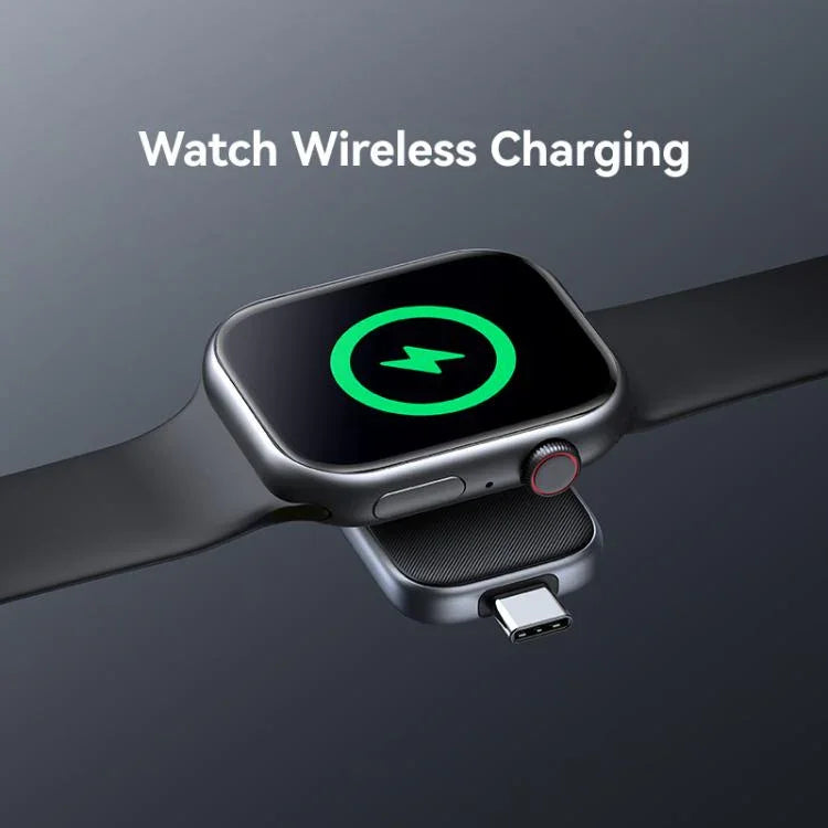 適用於 Apple Watch 系列 USAMS CD247 USB-C / Type-C 插頭便攜式無線充電器，CD247
